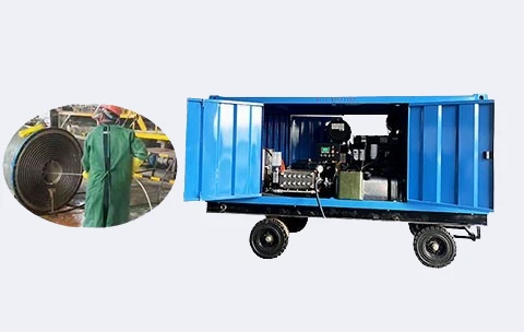 เครื่องฉีดน้ำอุตสาหกรรมขนาด 120Mpa